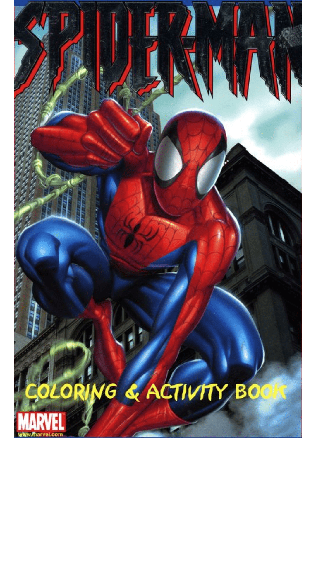 Spider-man Coloring and Activity Book
