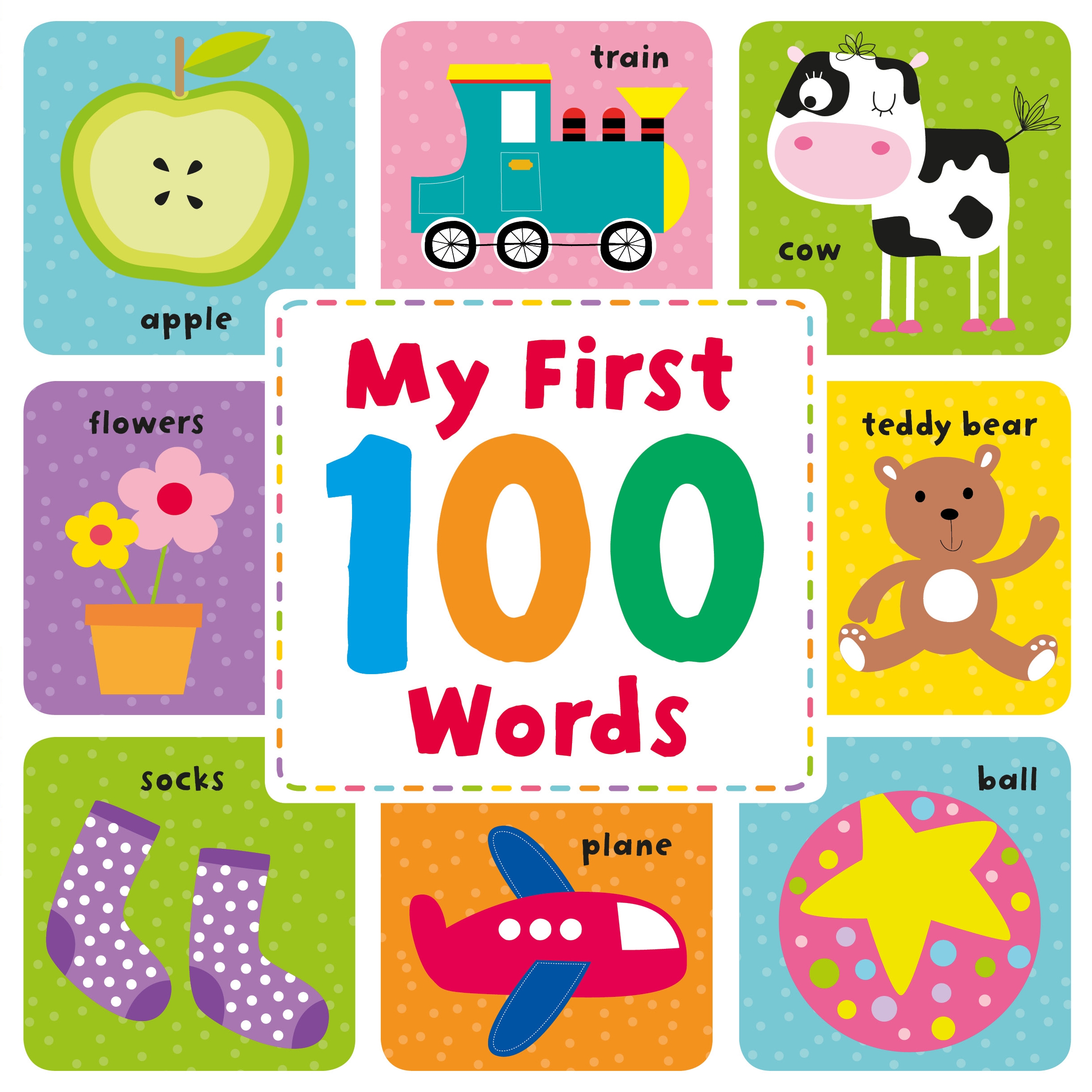My My First 100 Words: Picture Dictionary (Board Book)