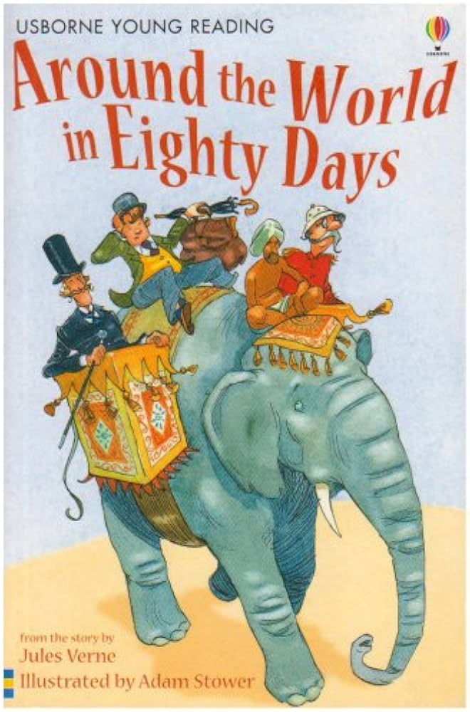 Around the World in Eighty Days book by Jules Verne