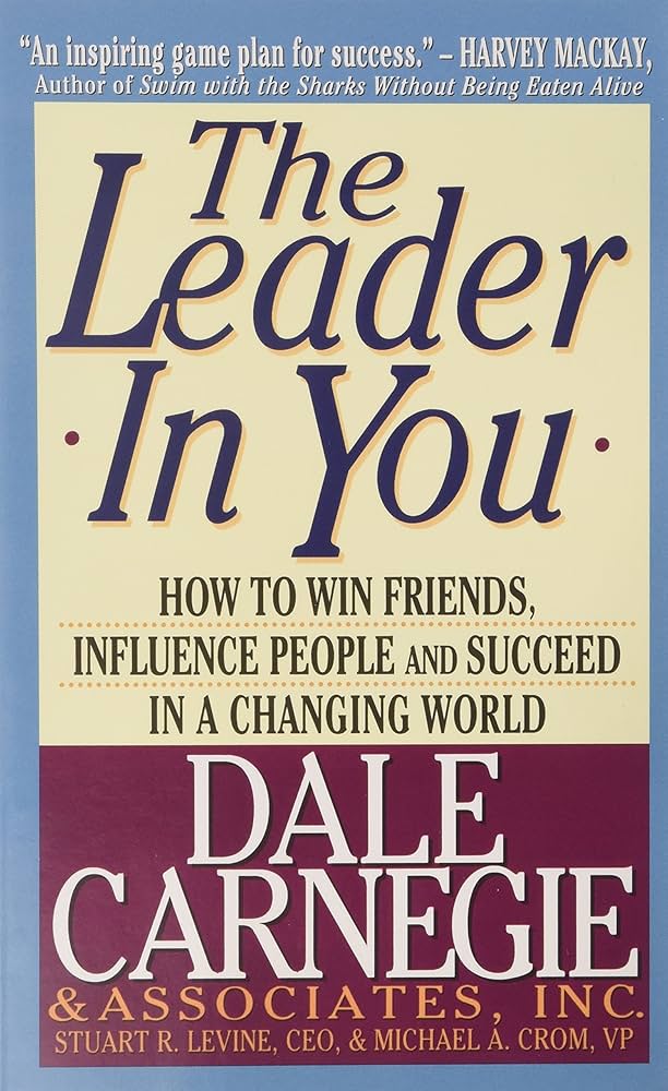 The Leader In You book by Dale Carnegie