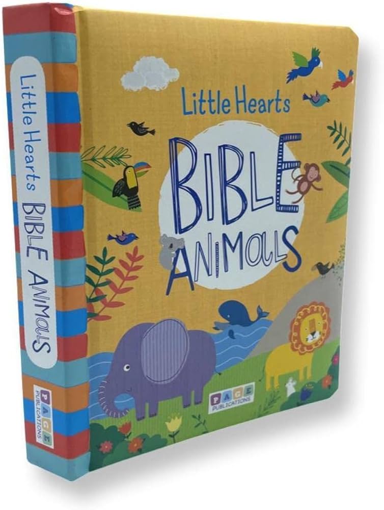 Little Hearts-Bible Animals (Board Book)
