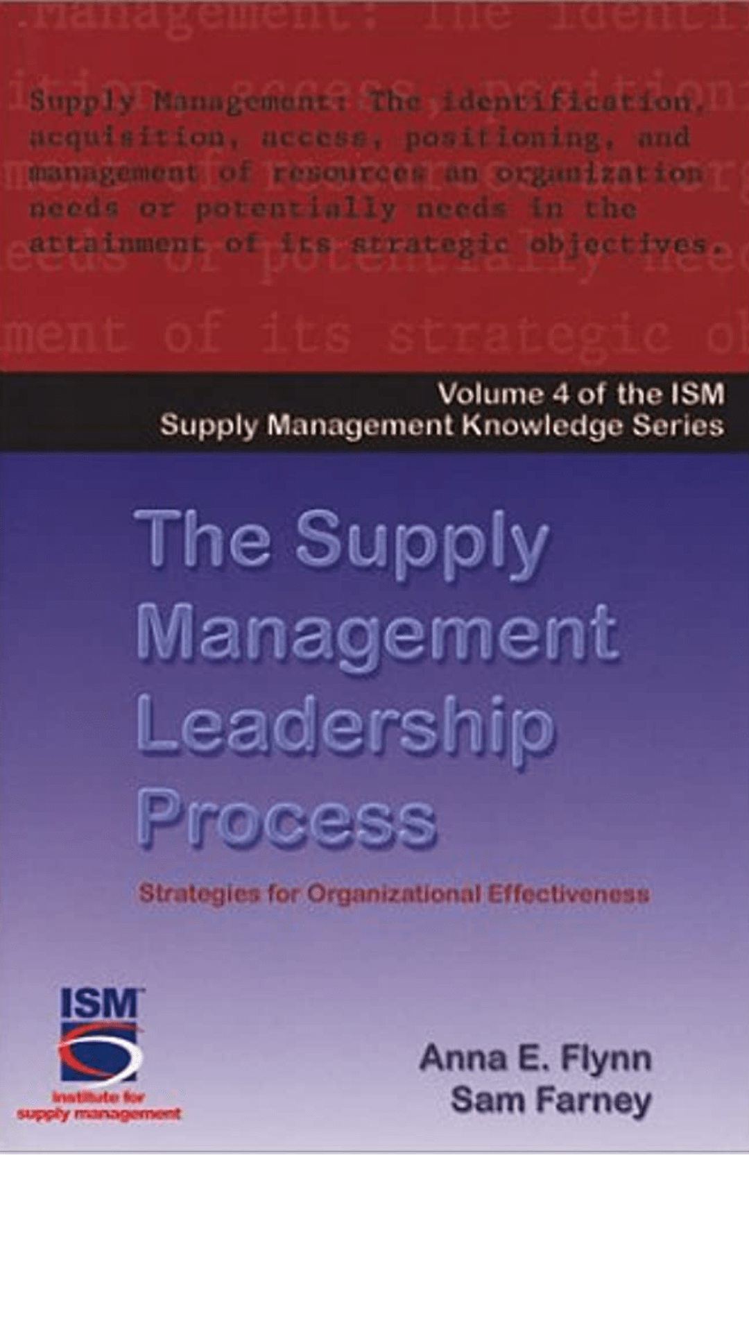 The Supply Management Leadership Process