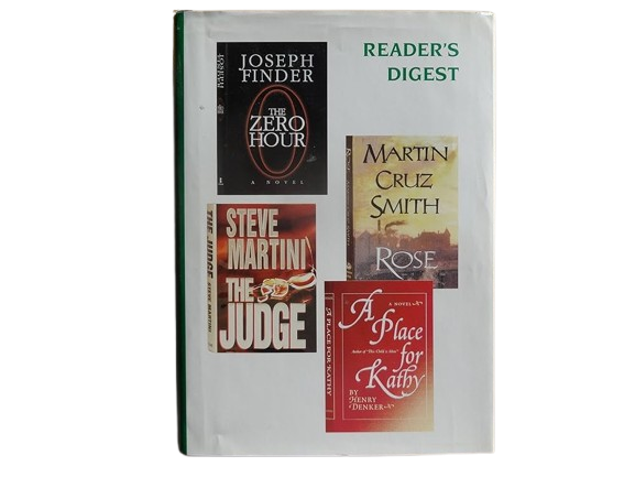 Reader's Digest Condensed Books Vol 5 1996: A Place for Kathy, The Judge, The Zero Hour, Rose