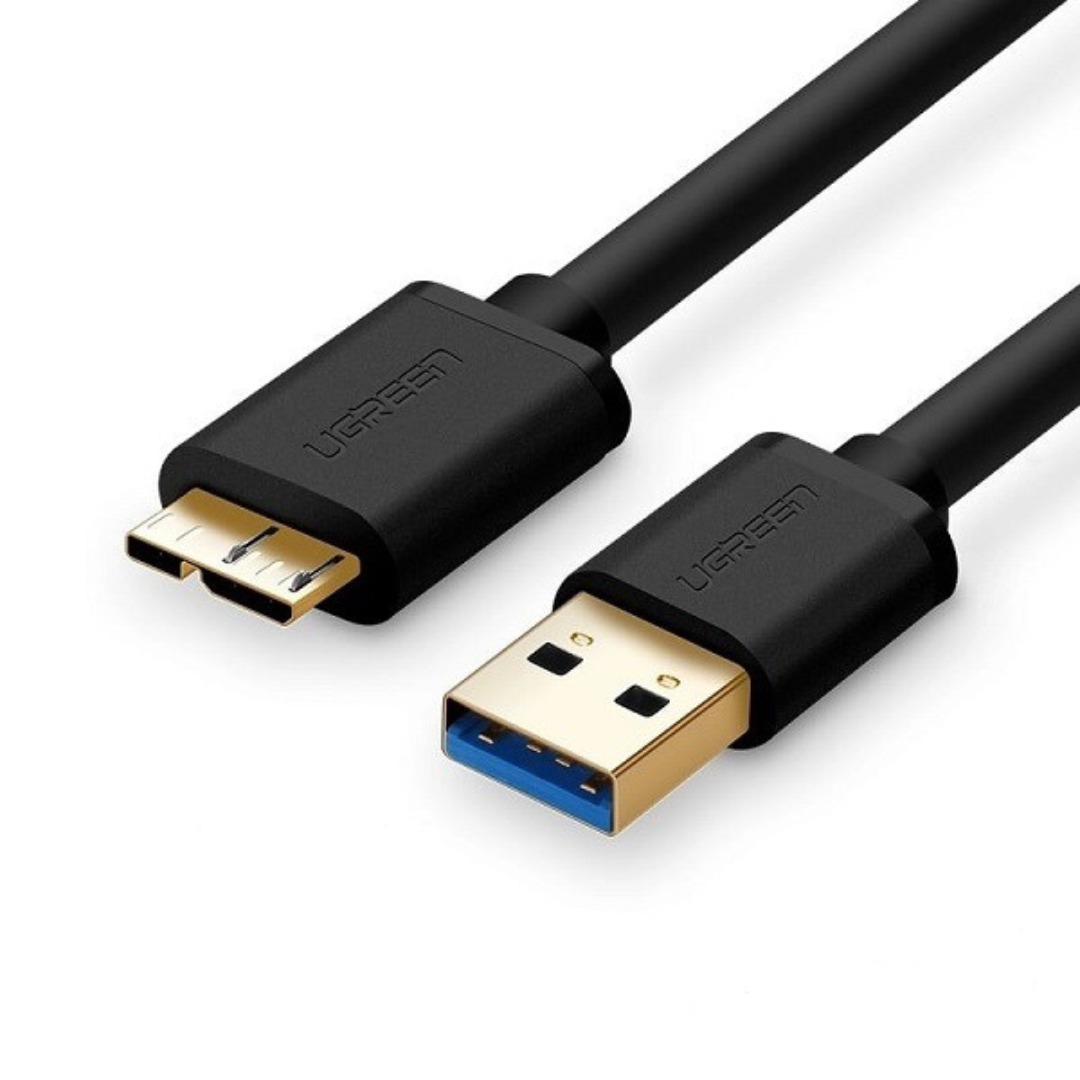 Ugreen Usb-a 3.0 To Micro Usb 3.0 Male Cable 0.5m (black) -Ug-10840