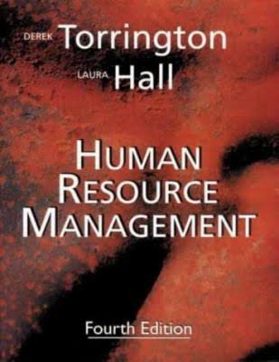 Human Resource Management book by Derek Torrington