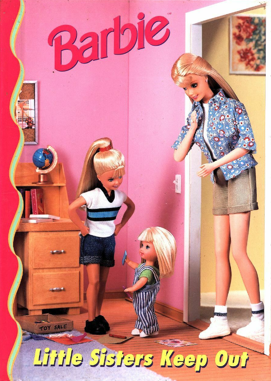 Little Sisters Keep Out book by Linda Williams Aber (Barbie and Friends Book Club)