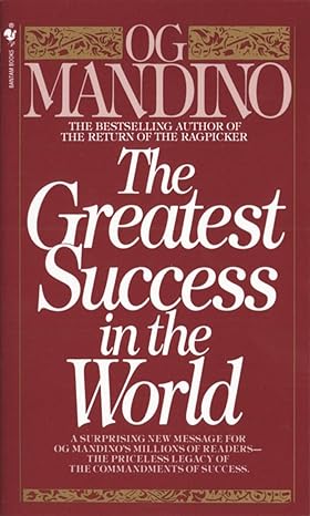 The Greatest Success in the World book by Og Mandino