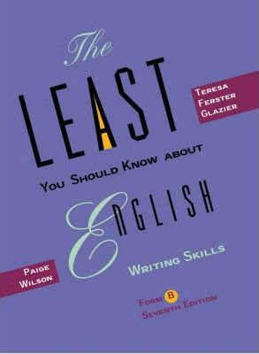 The Least You Should Know about English : Writing Skills
