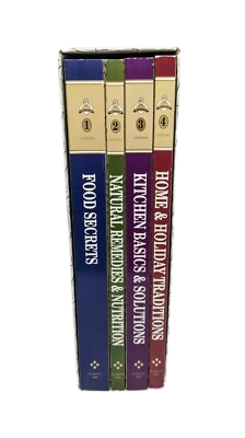 Grandmother's Kitchen Basics and Solutions book by Myles Bader (4 Books Set)