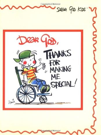 Dear God, Thanks for Making Me Special! book by Annie Fitzgerald