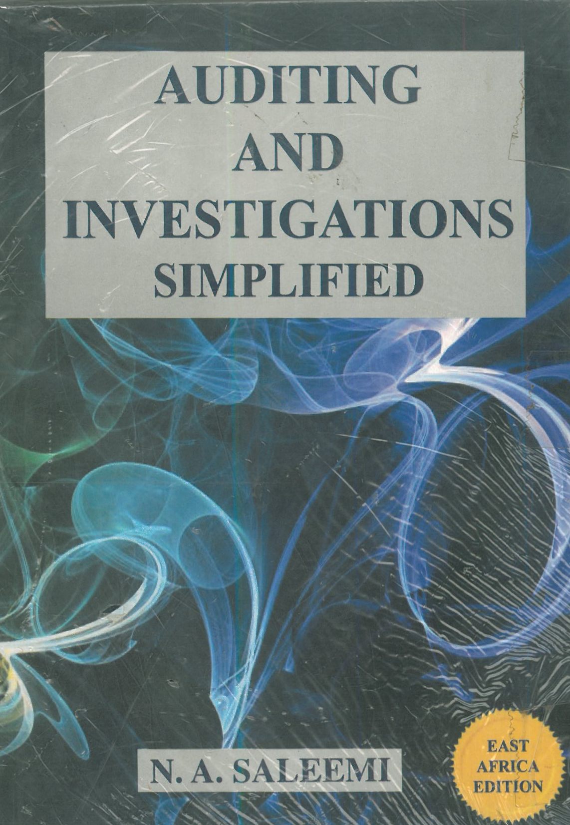 Auditing and investigation simplified book by N. A Saleemi