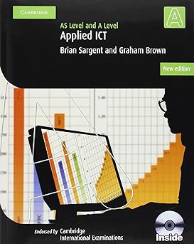 Applied AS/A Level ICT book by Brian Thomas Sargent