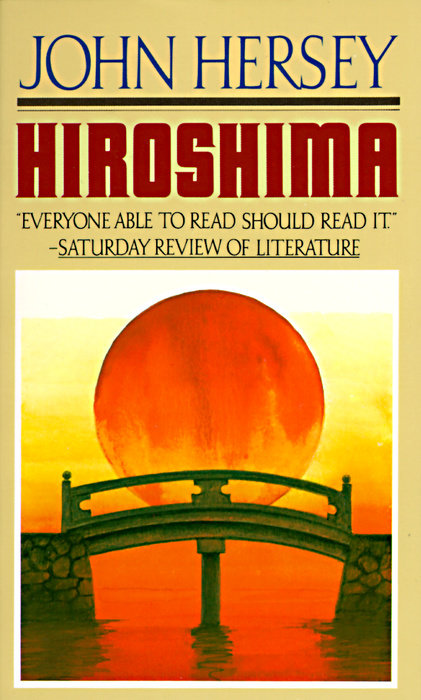 Hiroshima book by John Hersey