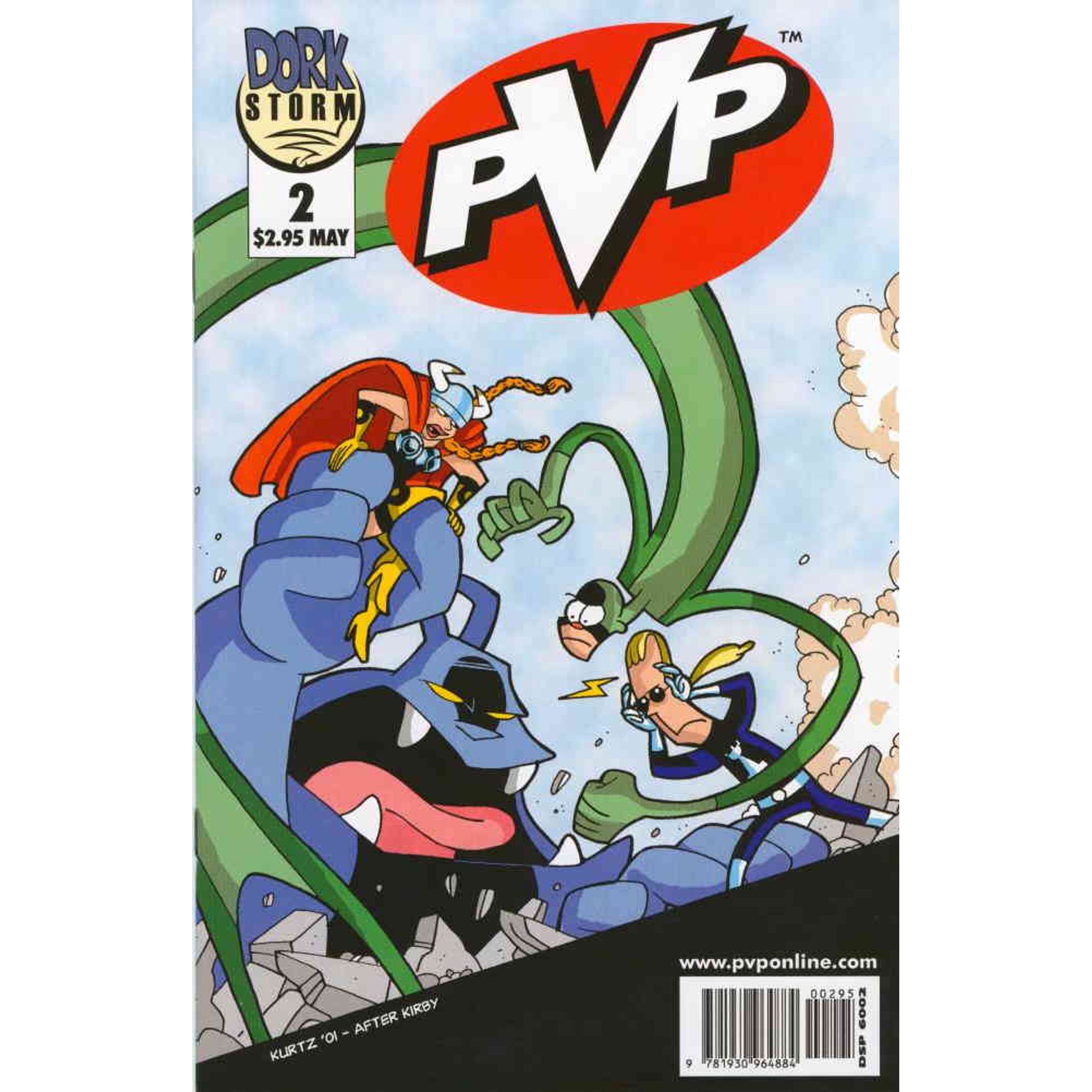 PvP #2 VF ; Dork Storm Comic Book