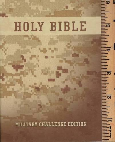 ESV Holy Bible Military Challenge Edition