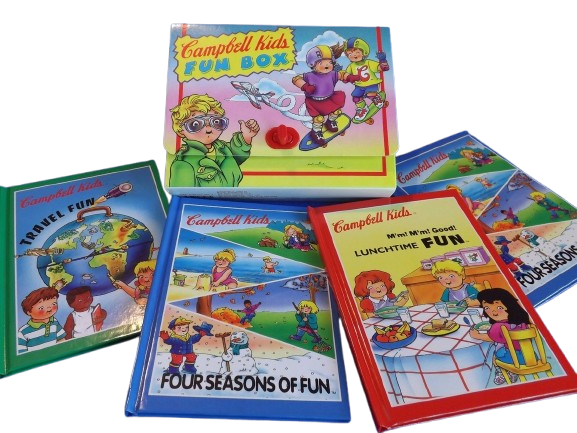 Campbell Kids Fun Box (Set of 4 Books + Carry-Box)