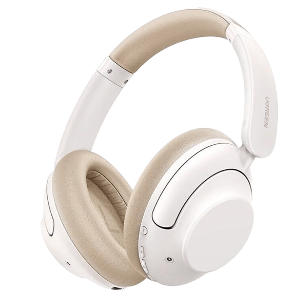 UGREEN HiTune Max5 Hybrid Active Noise-Cancelling Headphones  White  UG-15809