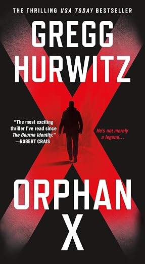 Orphan X book by Gregg Hurwitz