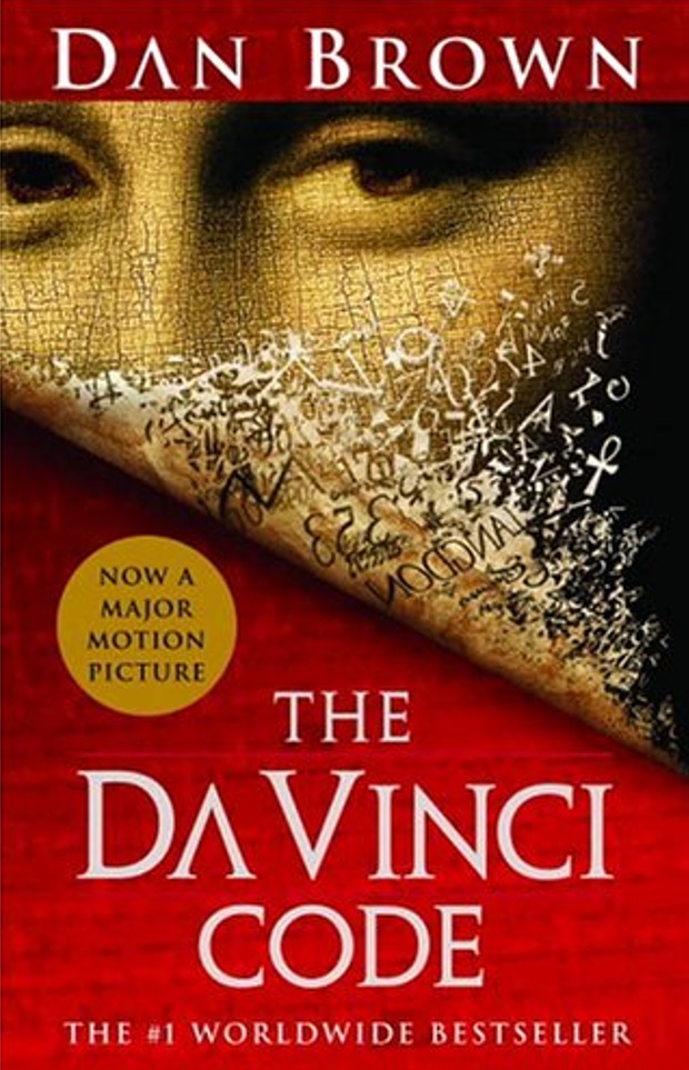 The Da Vinci Code book by Dan Brown