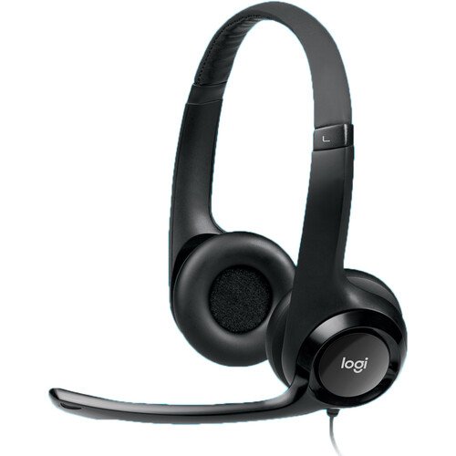 Logitech H390 USB Headset with Noise-Canceling Mic - 981-000406