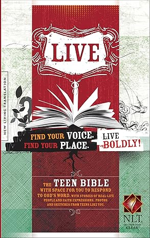 Live: Holy Bible- New Living Translation Teen Bible