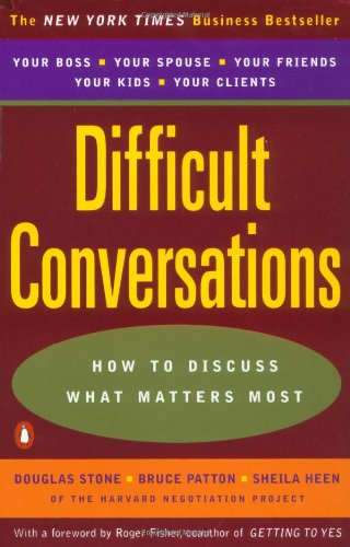 Difficult Conversations by Bruce Pattern
