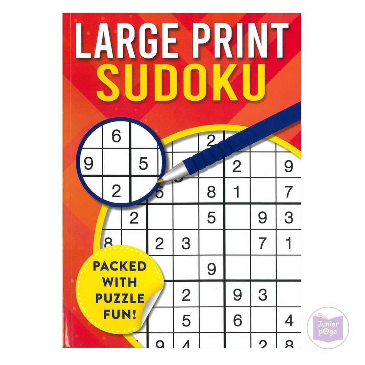 Large Print Sudoku by Brown Watson