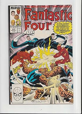 FANTASTIC FOUR #333 comic book by marvel