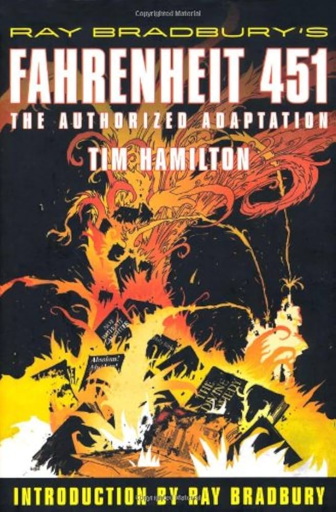 Ray Bradbury's Fahrenheit 451 Graphic Adaptation book by Tim Hamilton