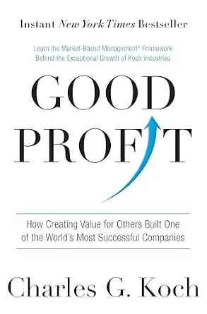 Good Profit book by Charles G. Koch