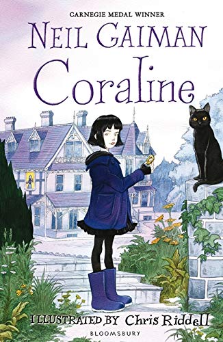 Coraline book by Neil Gaiman