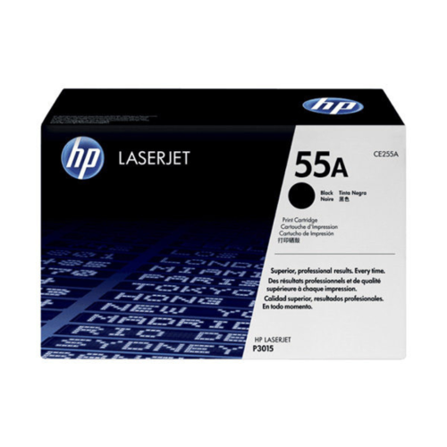 HP 55A Black Original LaserJet Toner Cartridge - CE255A