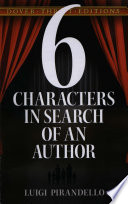 Six Characters in Search of an Author book by Luigi Pirandello