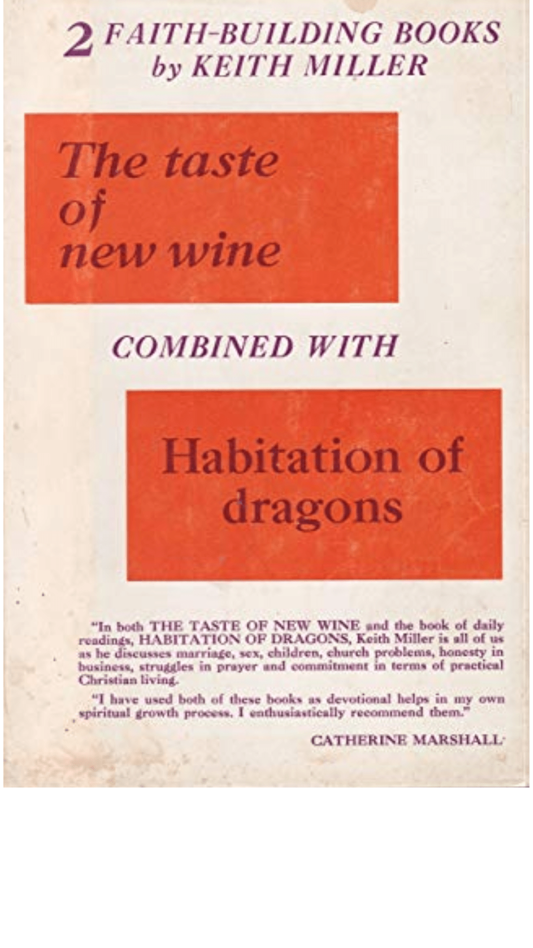 Taste of New Wine/ Habitation of Dragons