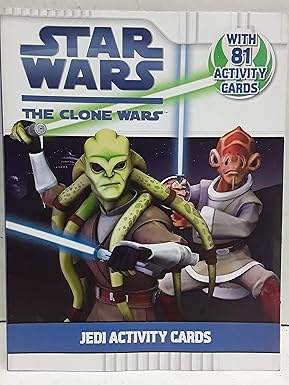 Jedi Activity Cards (Star Wars: The Clone Wars)