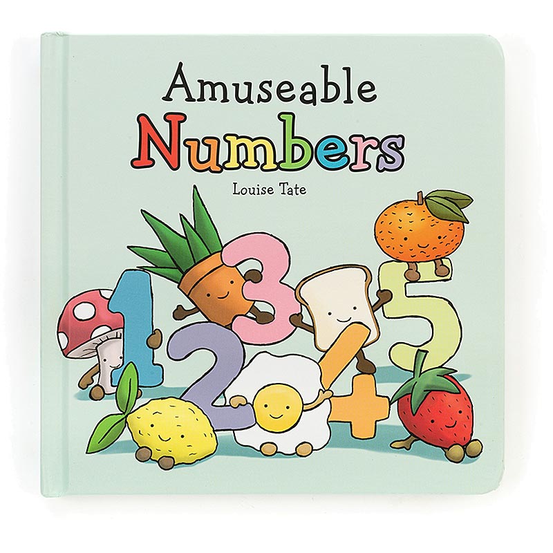 Amuseable Numbers Book by Louise Tate (Board Book)