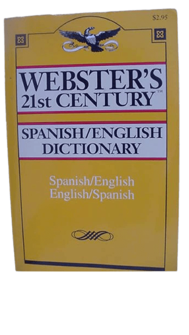Webster's 21st century Spanish/English dictionary: English Spanish