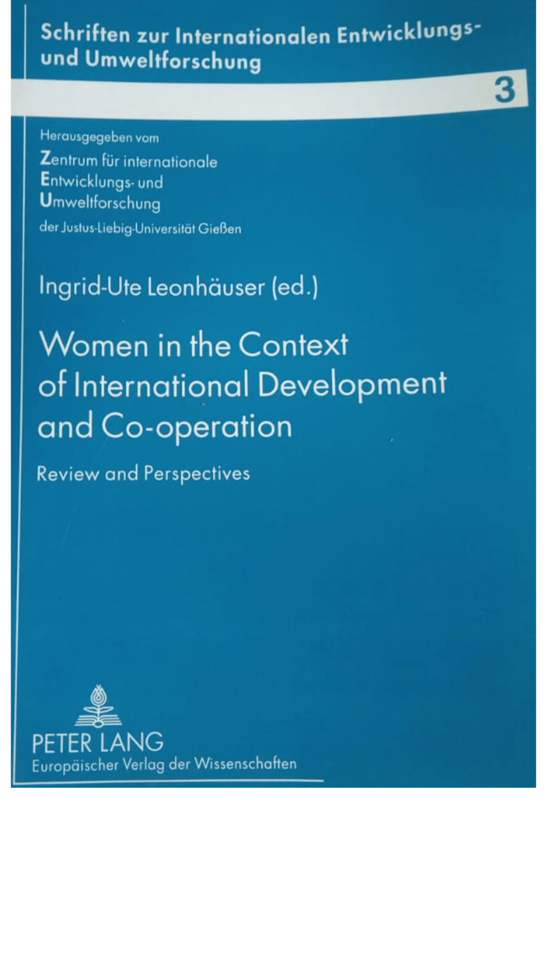 Women in the Context of International Development and Co-operation: Review and Perspectives