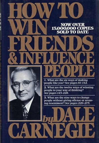 How to Win Friends and Influence People book by Dale Carnegie