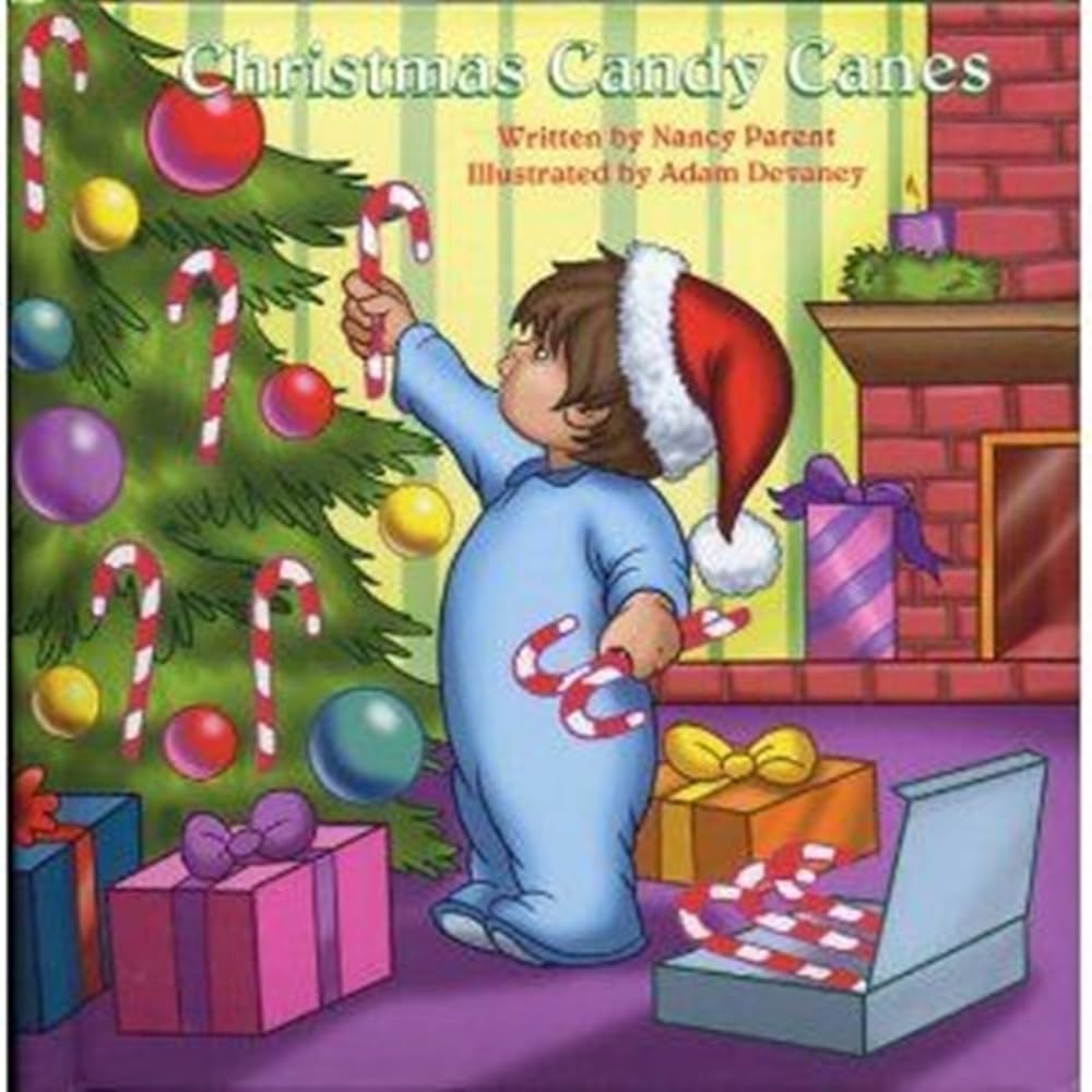 Christmas Candy Canes book by Nancy Parent (Board Book)