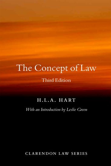 The Concept of Law book by H.L.A. Hart