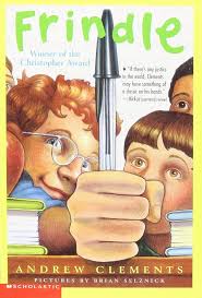 Frindle book by Andrew Clements