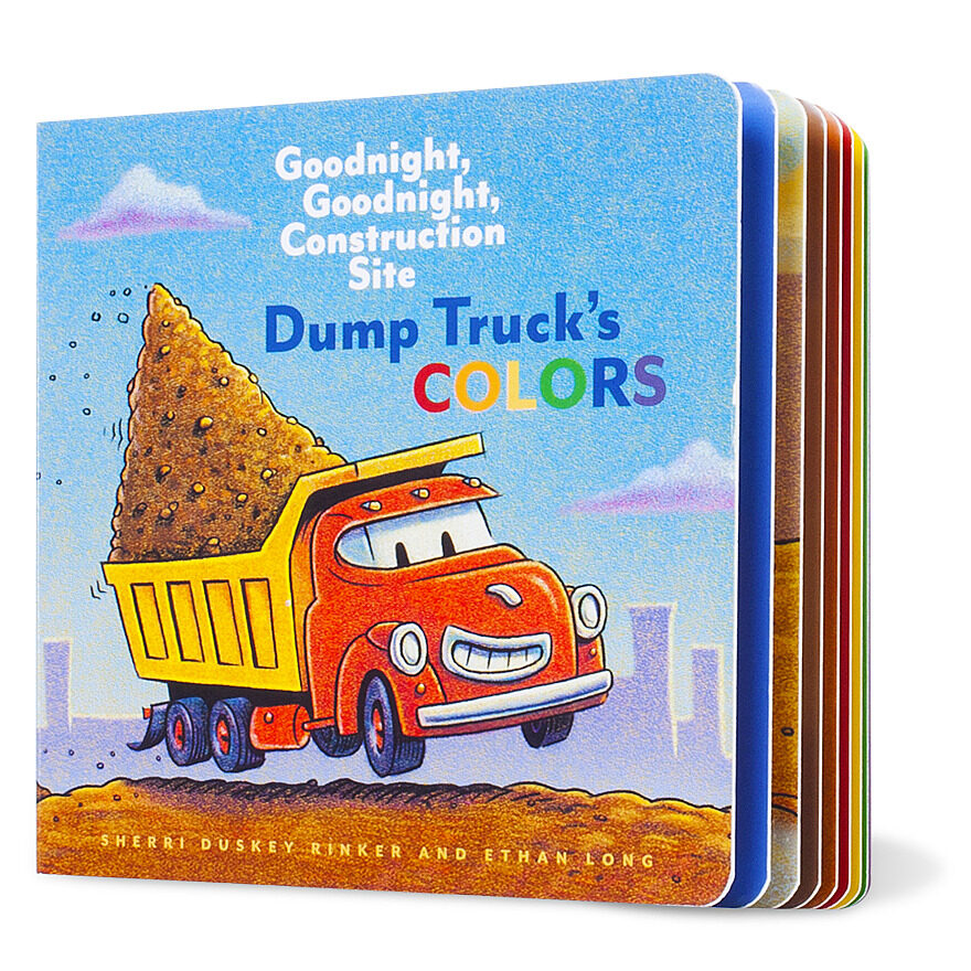 Goodnight, Goodnight, Construction Site: Dump Truck's Colors book by Sherri Duskey Rinker (Board Book)