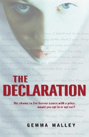 The Declaration book by Gemma Malley