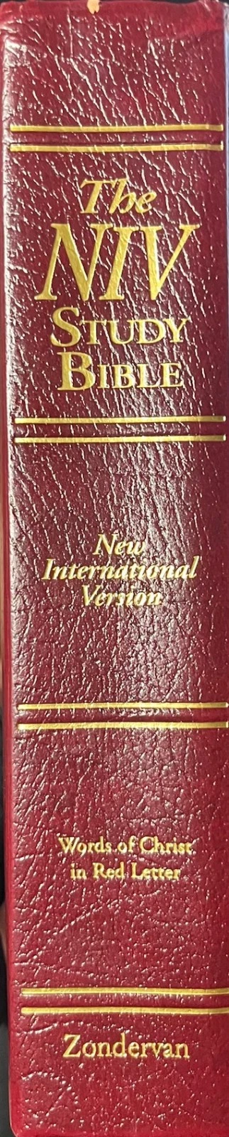 The NIV Study Bible, Words of Christ in Red