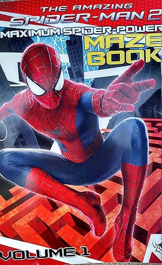The Amazing Spider-Man 2 Maximum Spider Power Maze Book Volume 1