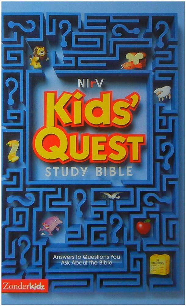 Nirv Kids' Quest Study Bible