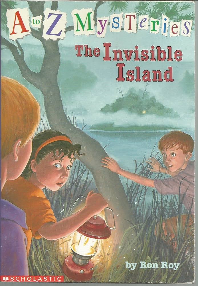 A to Z Mysteries #9: The Invisible Island book by Ron Roy