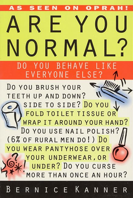 Are You Normal?: Do You Behave Like Everyone Else? book by Bernice Kanner