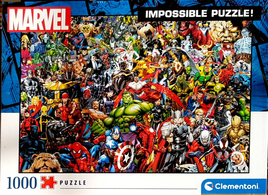Clementoni Marvel Impossible 1000 Pieces Jigsaw Puzzle